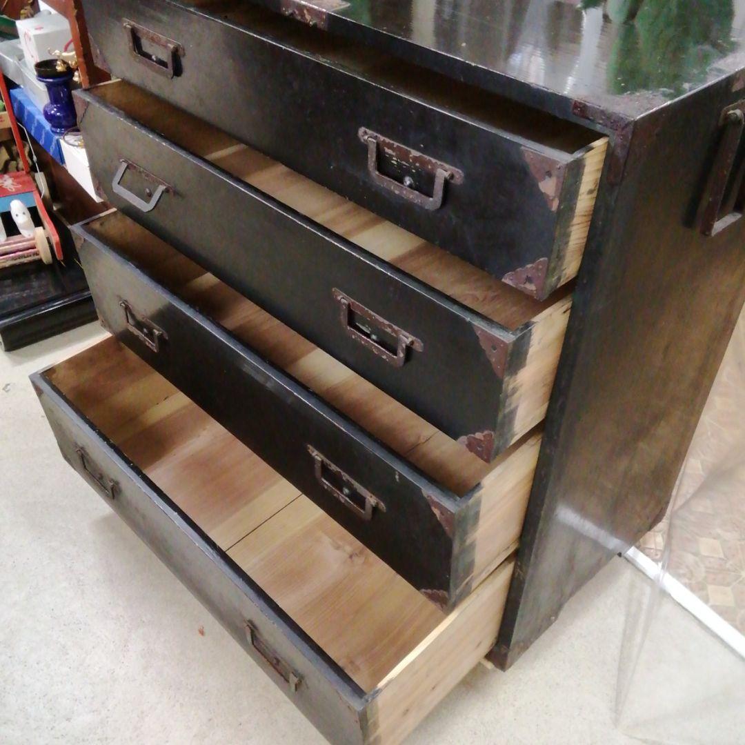 古箪笥　趣ある昔の箪笥　アンティーク　田舎暮らし【セール対象外】