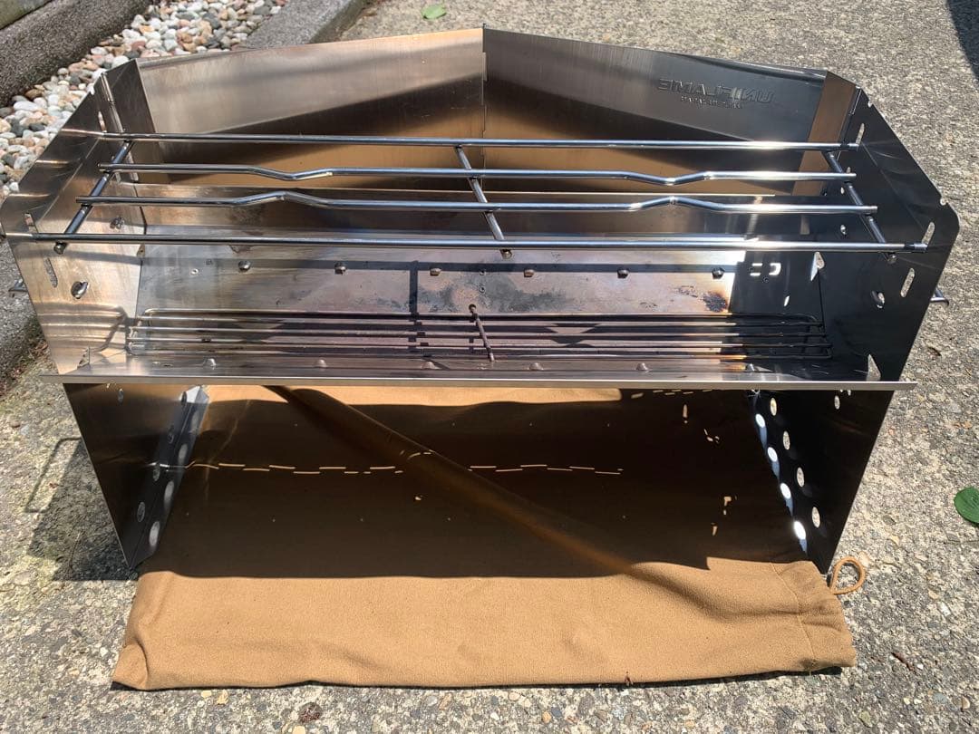 ユニフレーム 薪グリルラージ 焚き火台 旧型