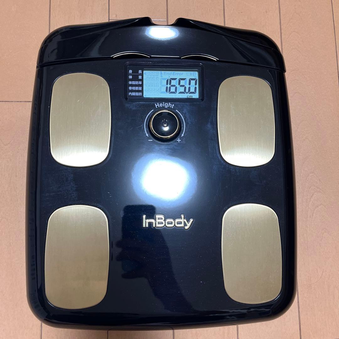 プレミアム体組成計 InBody Dial H20 ミッドナイトブラック
