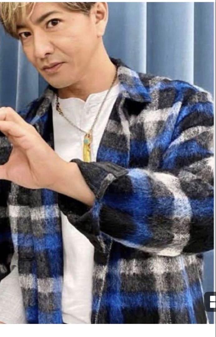 HIDE AND SEEK WOOL SHIRT JACKET キムタク着　希少