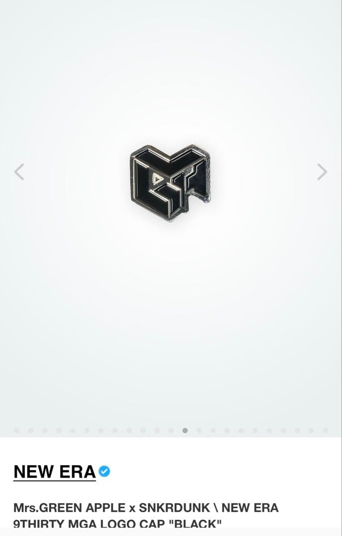 に*こ様 Mrs.GREEN APPLE NEW ERA キャップ ミセス