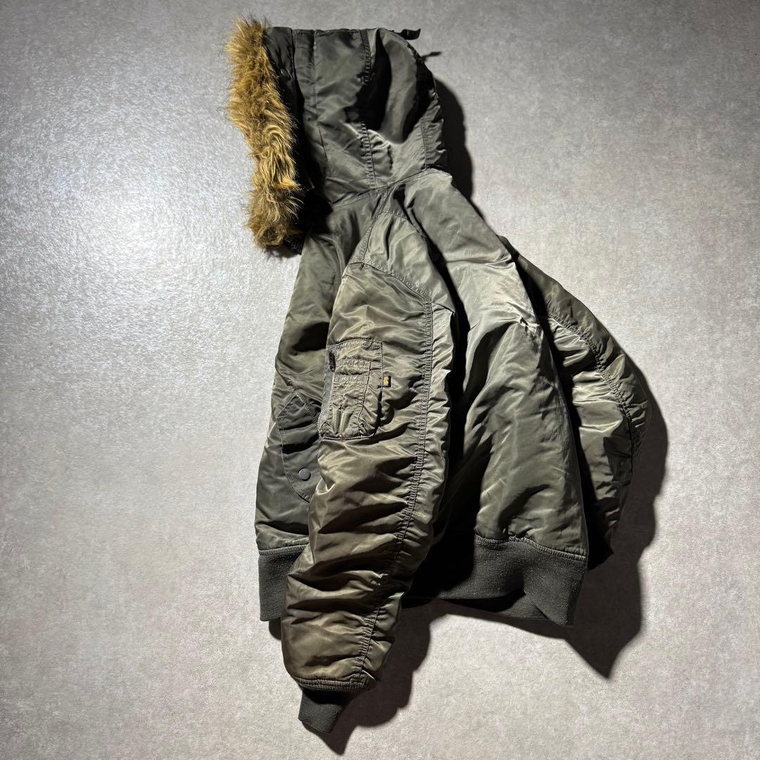 希少モデル alpha type MA1×N2B flight jacket