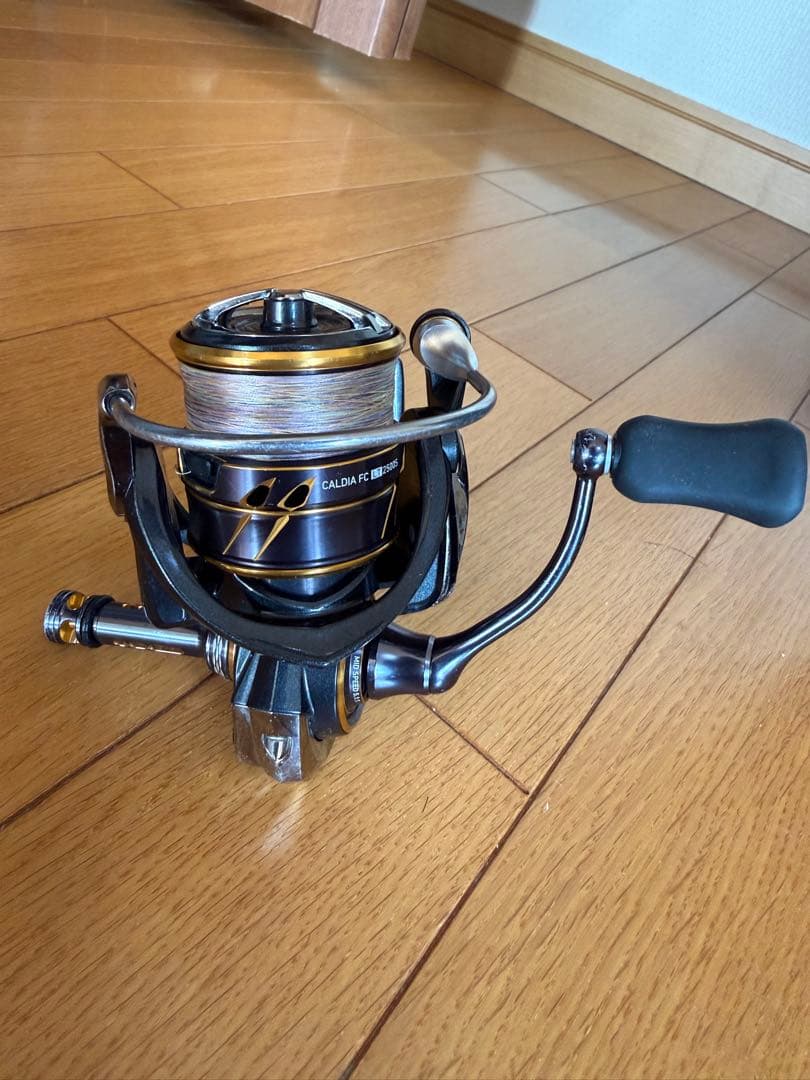 CALDIA FC 2500s スピニングリール ブラック/ゴールド