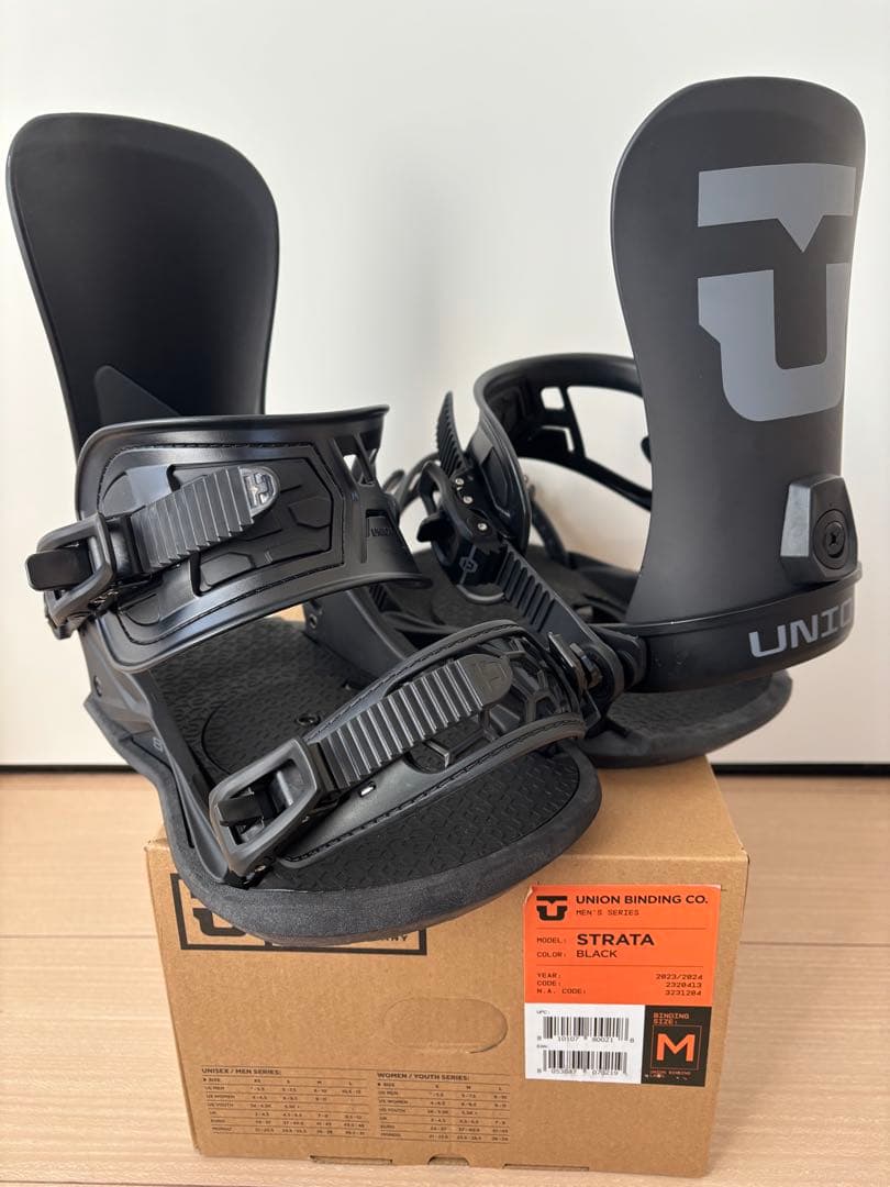 UNION STRATA ビンディング M ブラック