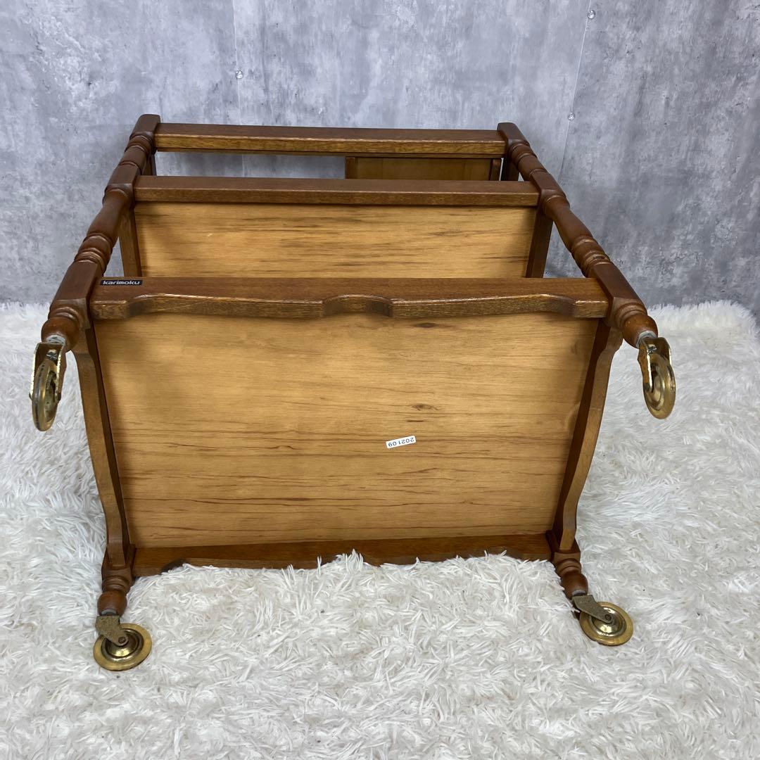 mako miniカリモク Karimoku キッチンワゴン アンティーク