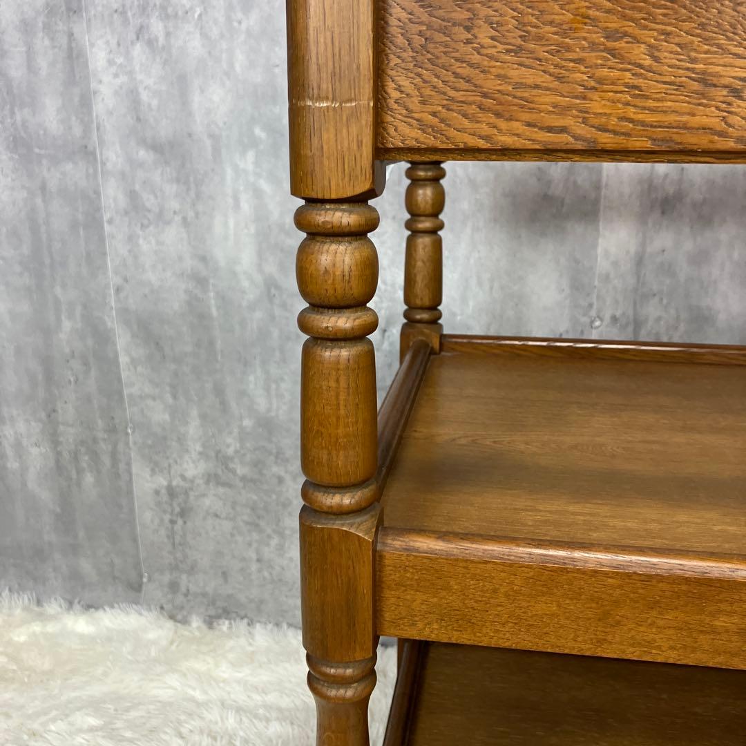 mako miniカリモク Karimoku キッチンワゴン アンティーク