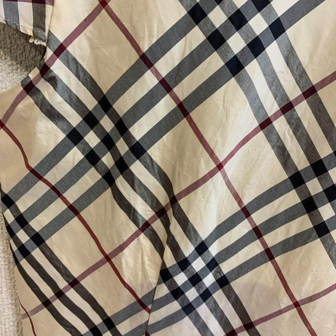 バーバリーロンドン ノヴァチェック 大人の方も セレブ 高級 バイカラー レア