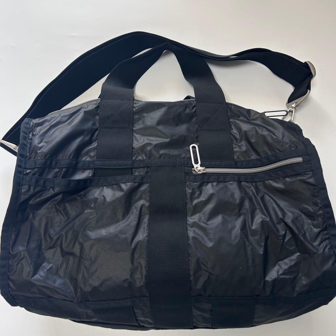 美品✨　レスポートサック　ボストンバッグ　エッセンシャルコレクション　大容量　黒