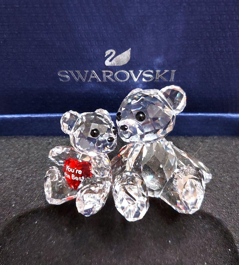 SWAROVSKI クリスベア　クマの親子