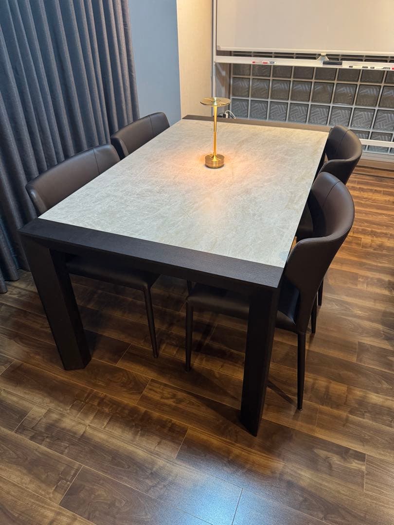 【グェン1/3回目】アルモニア｜ダイニングテーブルセット（チェア4脚）