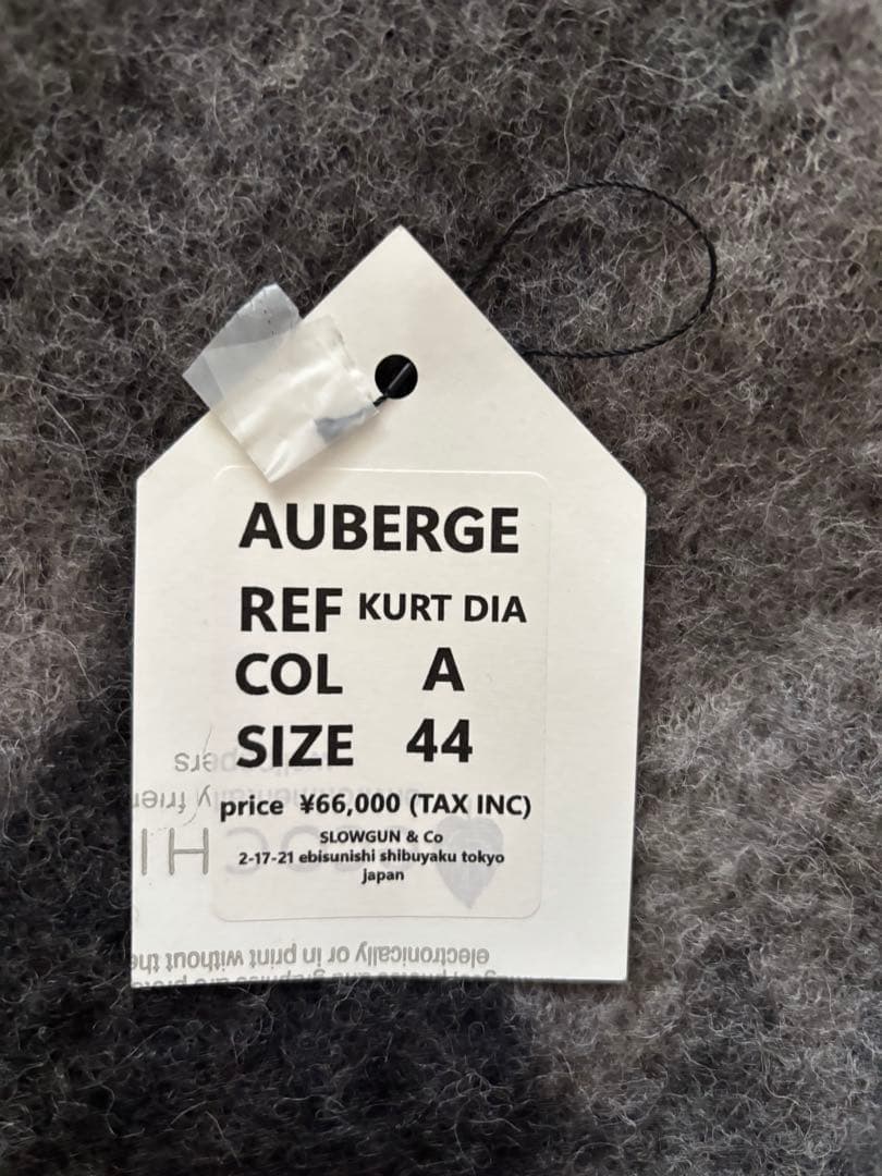 AUBERGE オーベルジュ DIA サイズ44 カートコバーン