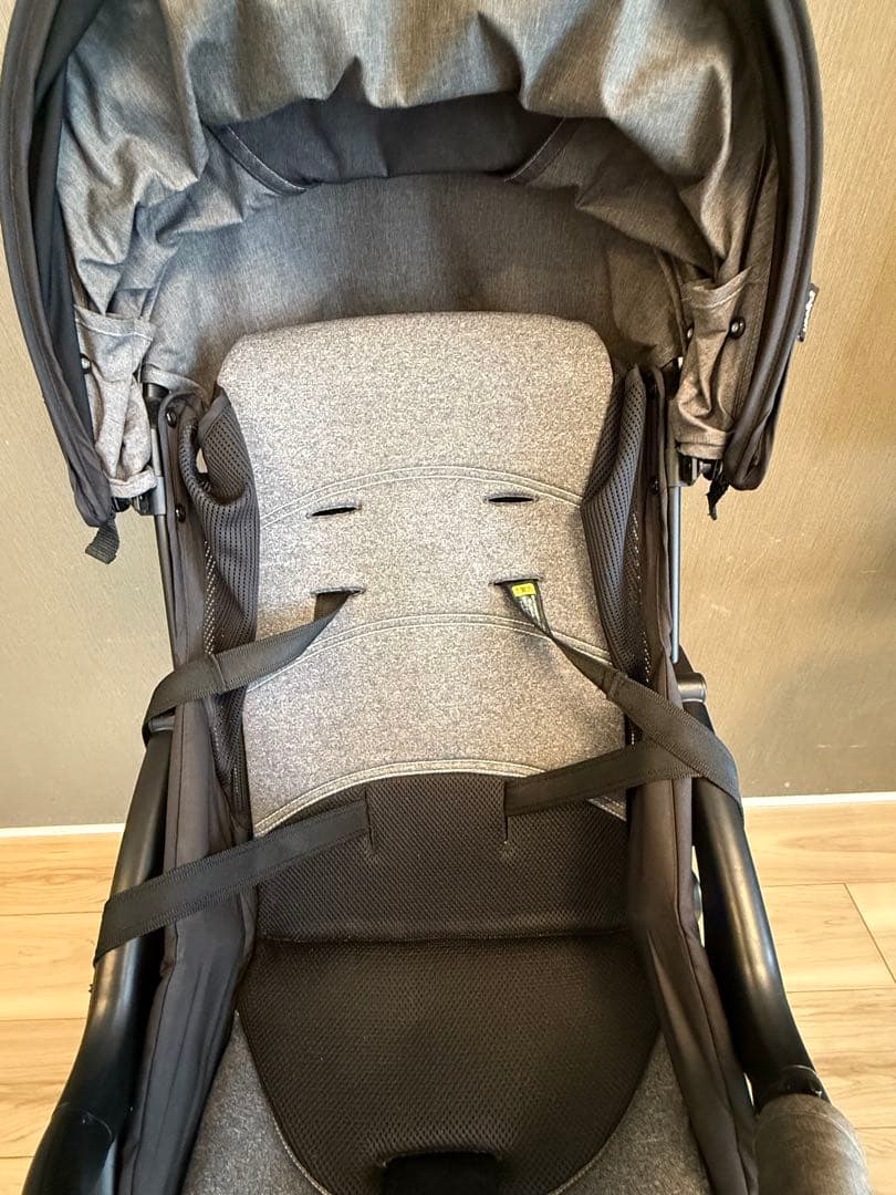 ピジョン ビングルBB2 B型ベビーカー チャコールグレー
