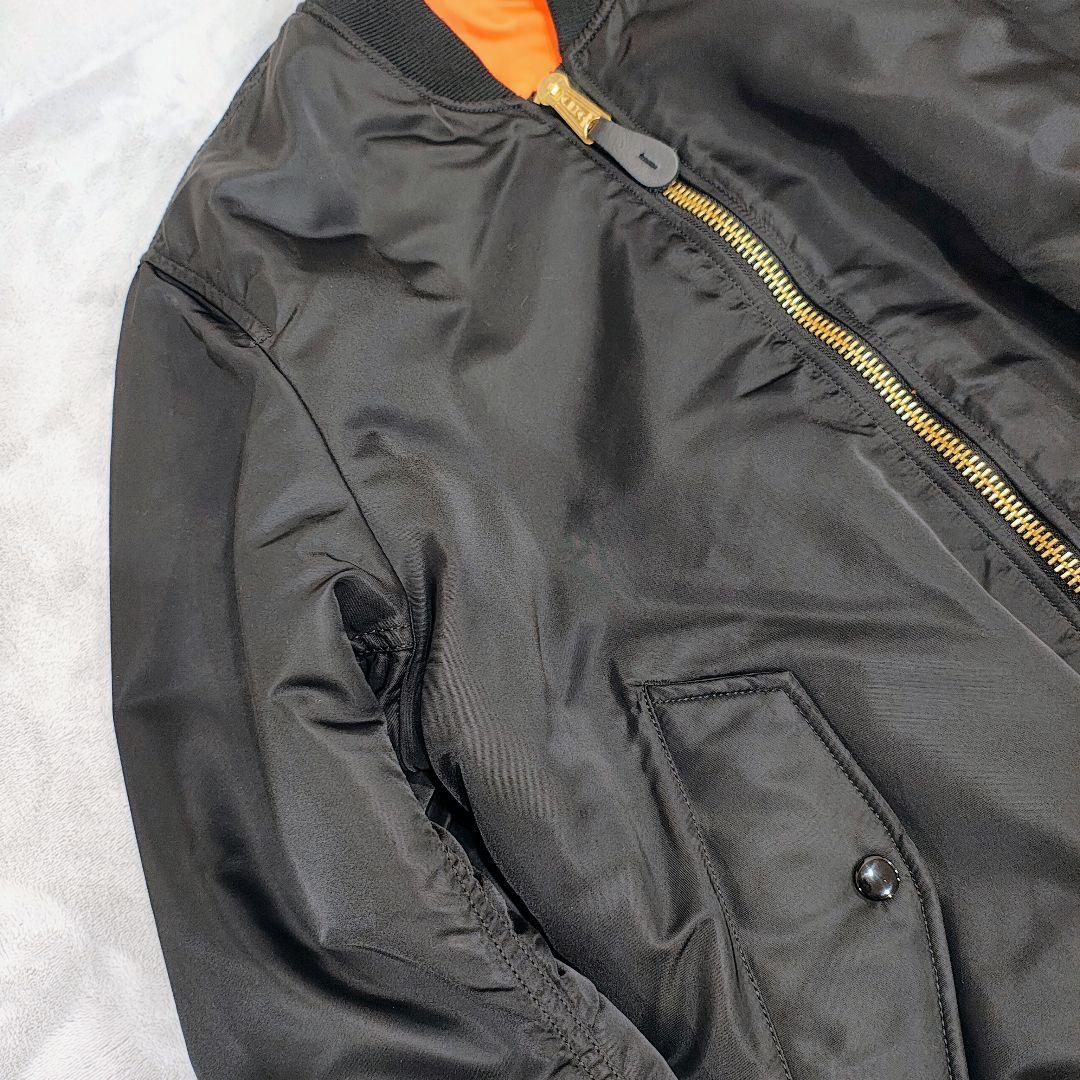 ALPHA INDUSTRIES MA-1 フライトジャケット S 美品 黒