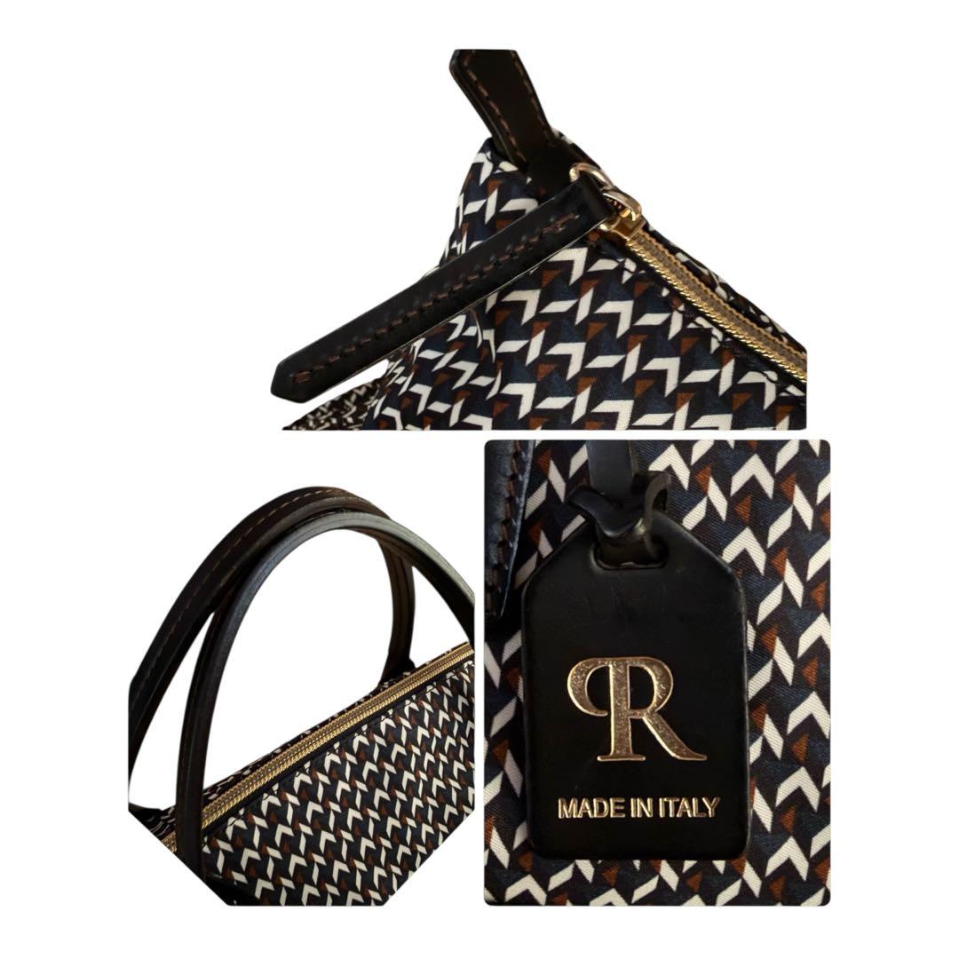 極美✨ロベルタピエリ　トートバック　タタミ　ウィークエンド　2way ブラック