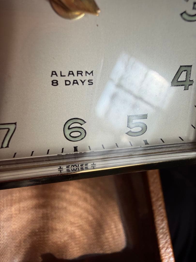ルーピング　スイス製　８デイズ　トラベルアラーム　耐磁メカニカルウォッチ