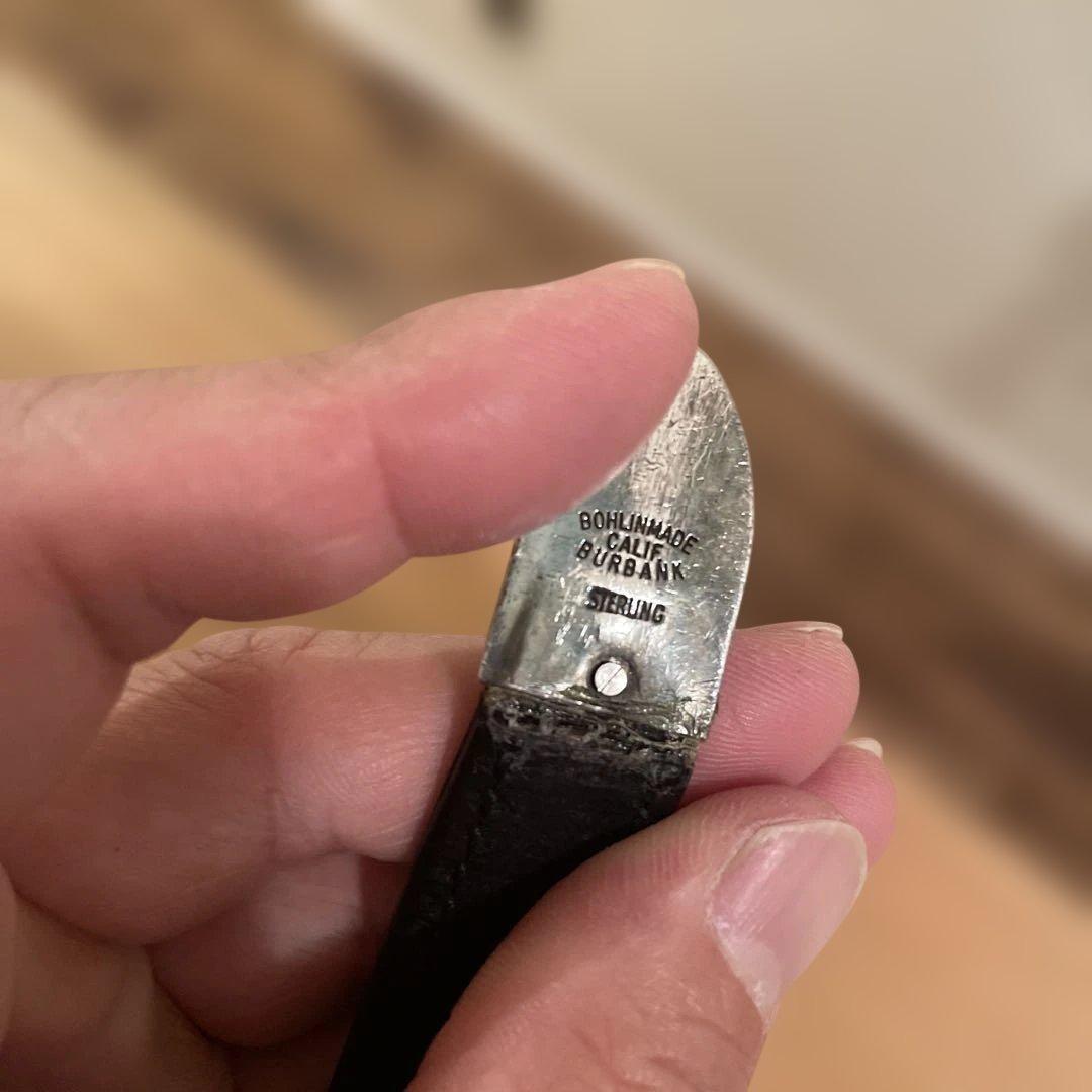 Bohlinmade カービングレザーベルト