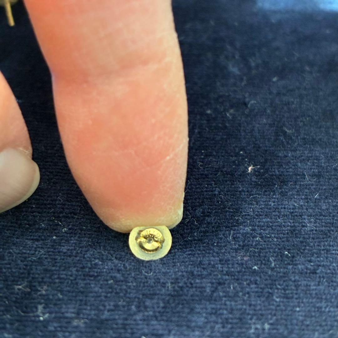 愛子　花形　k18ゴールドピアス