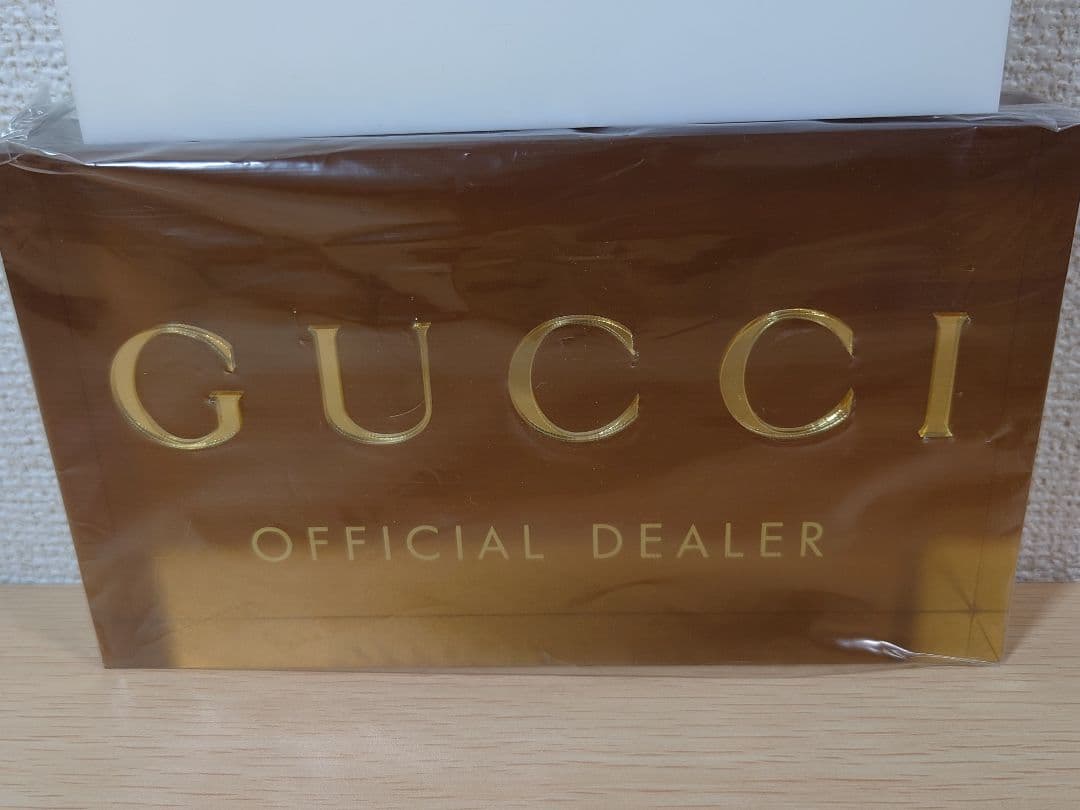 GUCCI ロゴ プレート ブランドプレート 2個セット