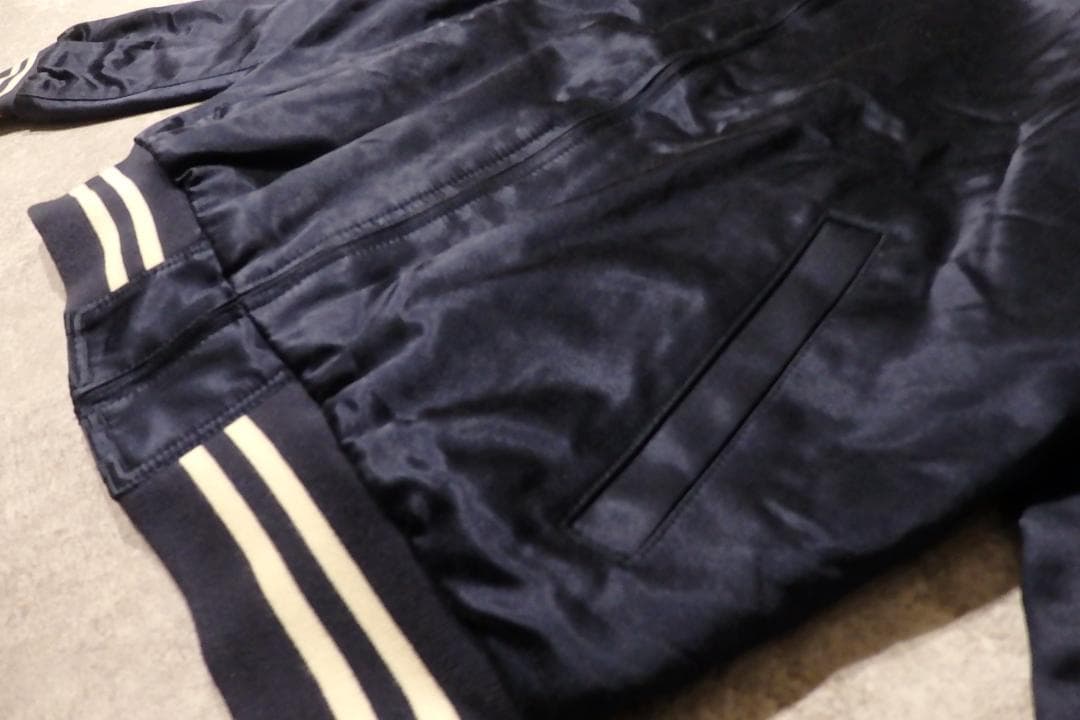 VAN JACKET スイングトップ L リバーシブル ネイビー×ベージュ