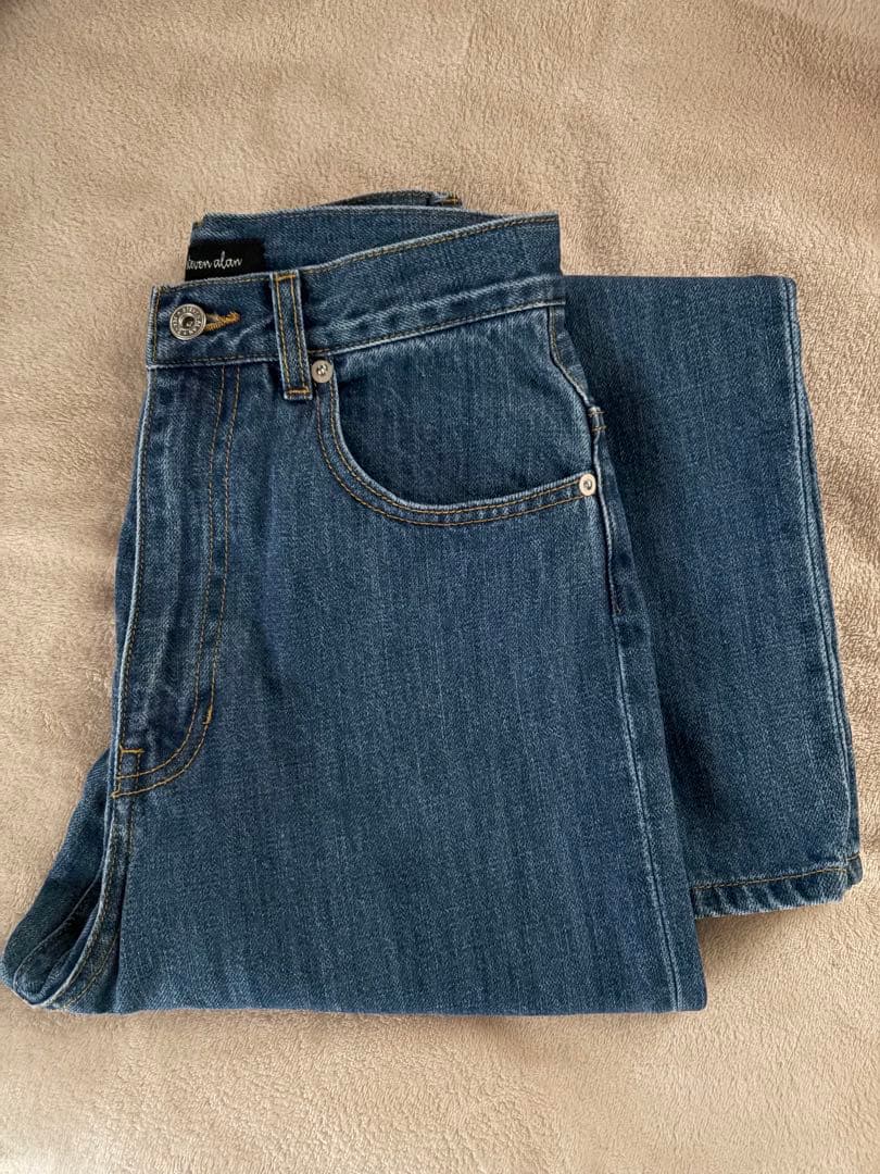 はむはむ　Steven Alan コットン デニム ストレート パンツ
