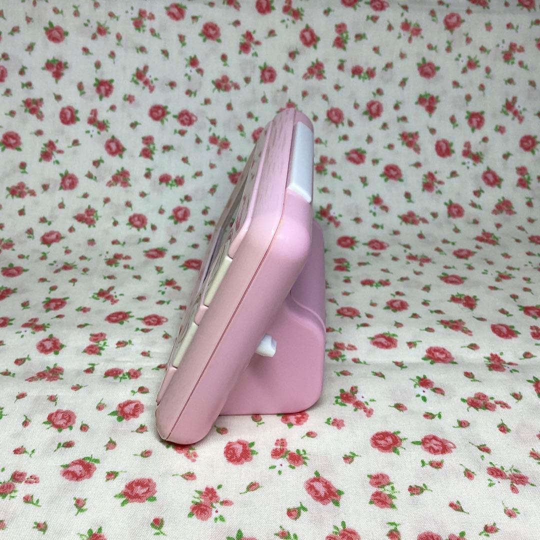 【良品】ハローキティ　デジタル目覚まし時計　希少　生産終了品　リズム時計