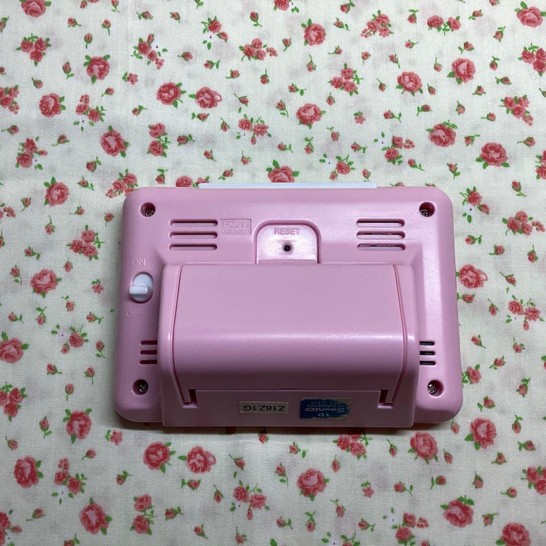 【良品】ハローキティ　デジタル目覚まし時計　希少　生産終了品　リズム時計