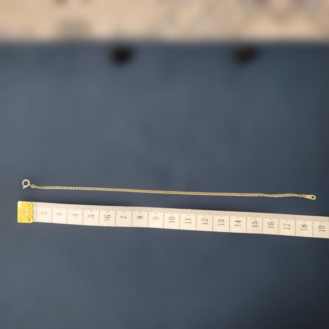 k10 スクリューチェーンブレスレット 18cm