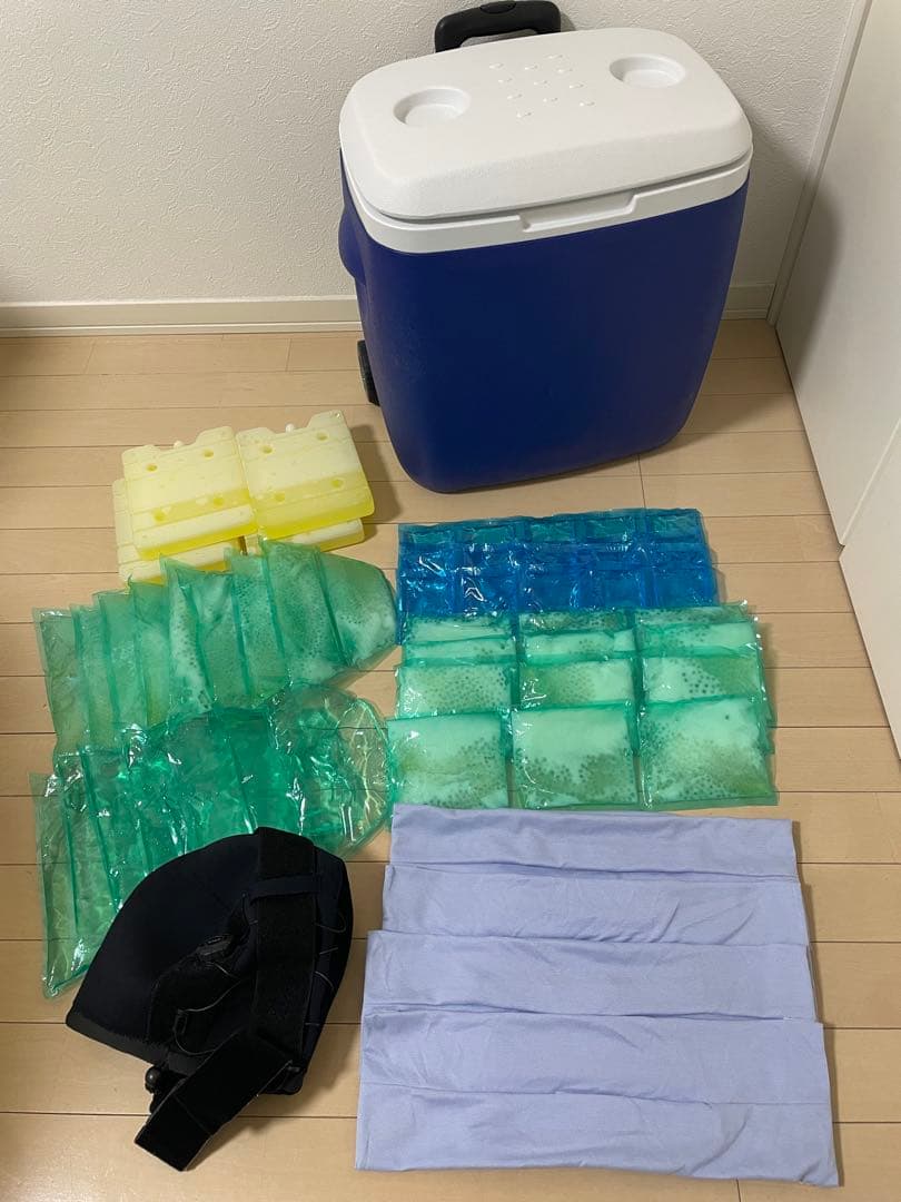 愛帽(４時間分)クーラーボックス付一式　アイスジャパン