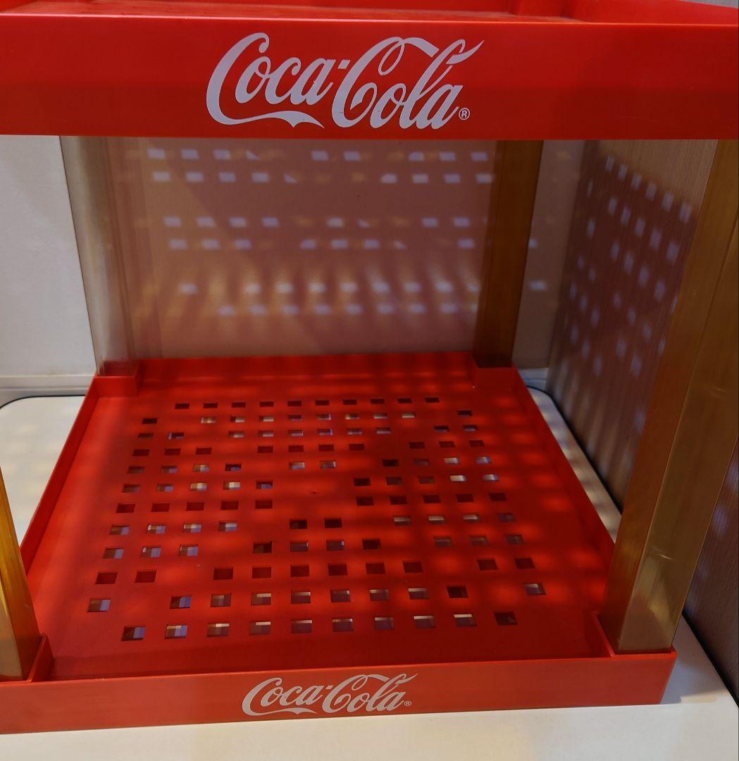 Coca-Cola メッシュオープンシェルフ プラスチック棚非売品ヴィンテージ