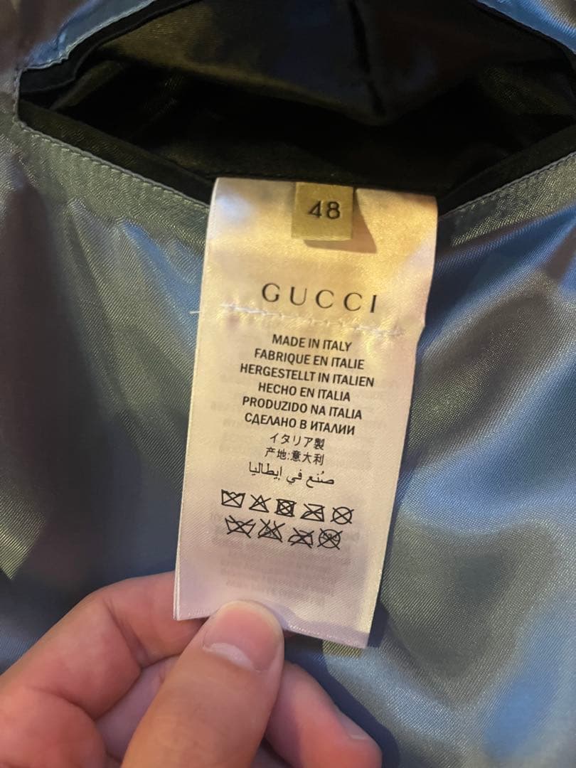 BTS テテ着用 GUCCI レザージャケット