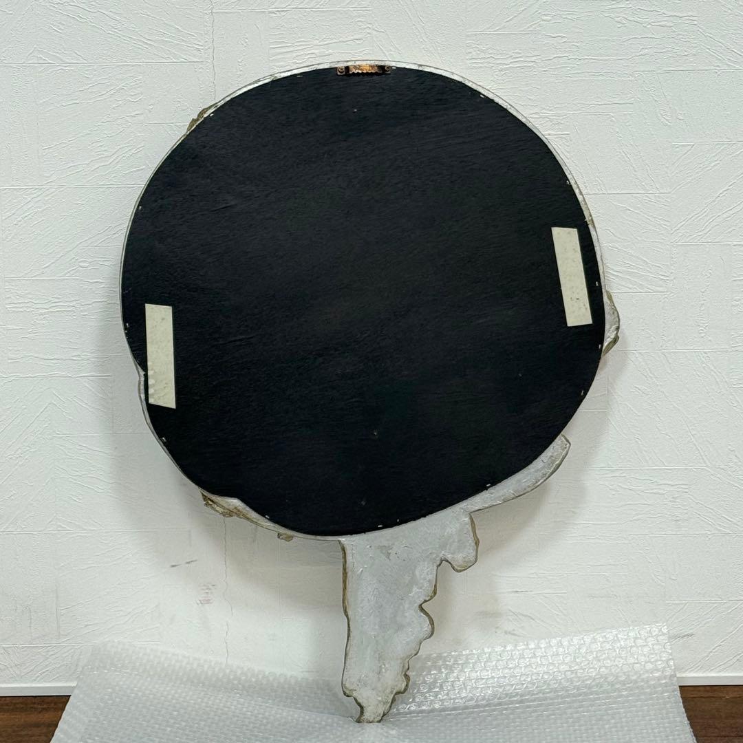 H21K102f アンティーク調 ロココ調 アールヌーボー ウォールミラー