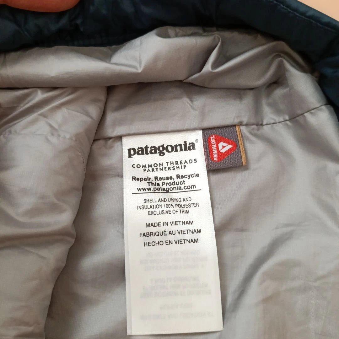 【美品】パタゴニア ナノパフ フーディ プルオーバー W's M 紺色