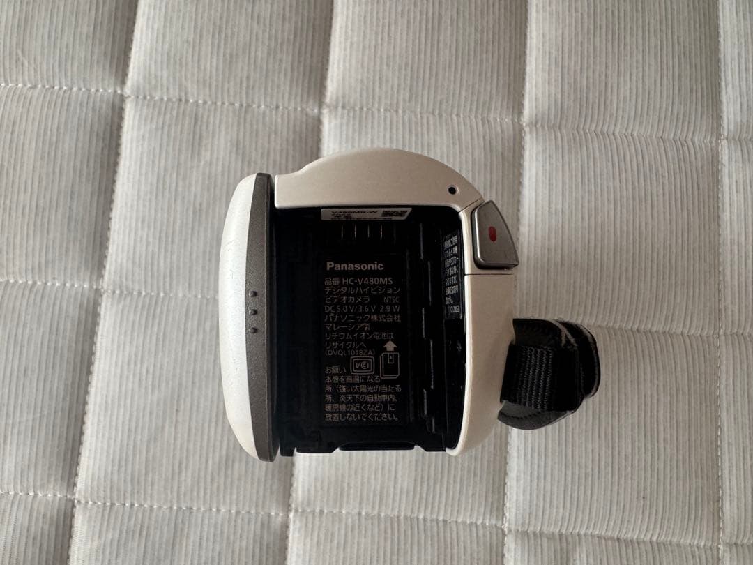 【ジャンク】Panasonic HC-V480MSビデオカメラ 本体+バッテリー