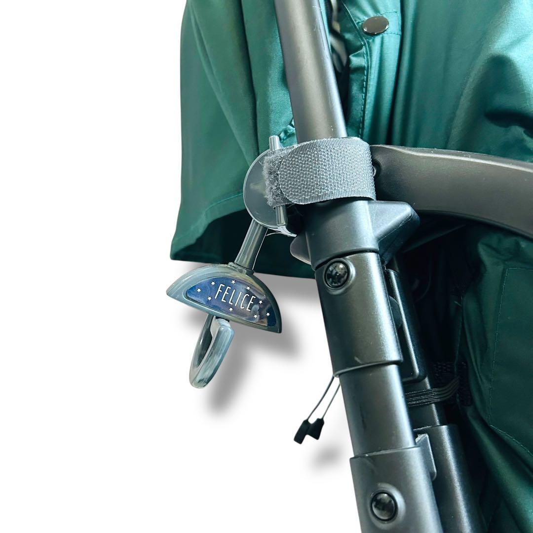 【極美品】【付属品多数】Aprica ラクーナクッションAB グリーン