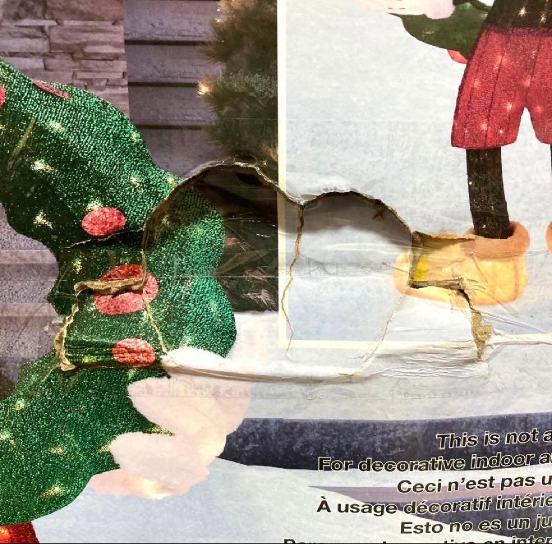 ホリデーミッキーマウス LED クリスマスイルミネーション ディズニー コストコ