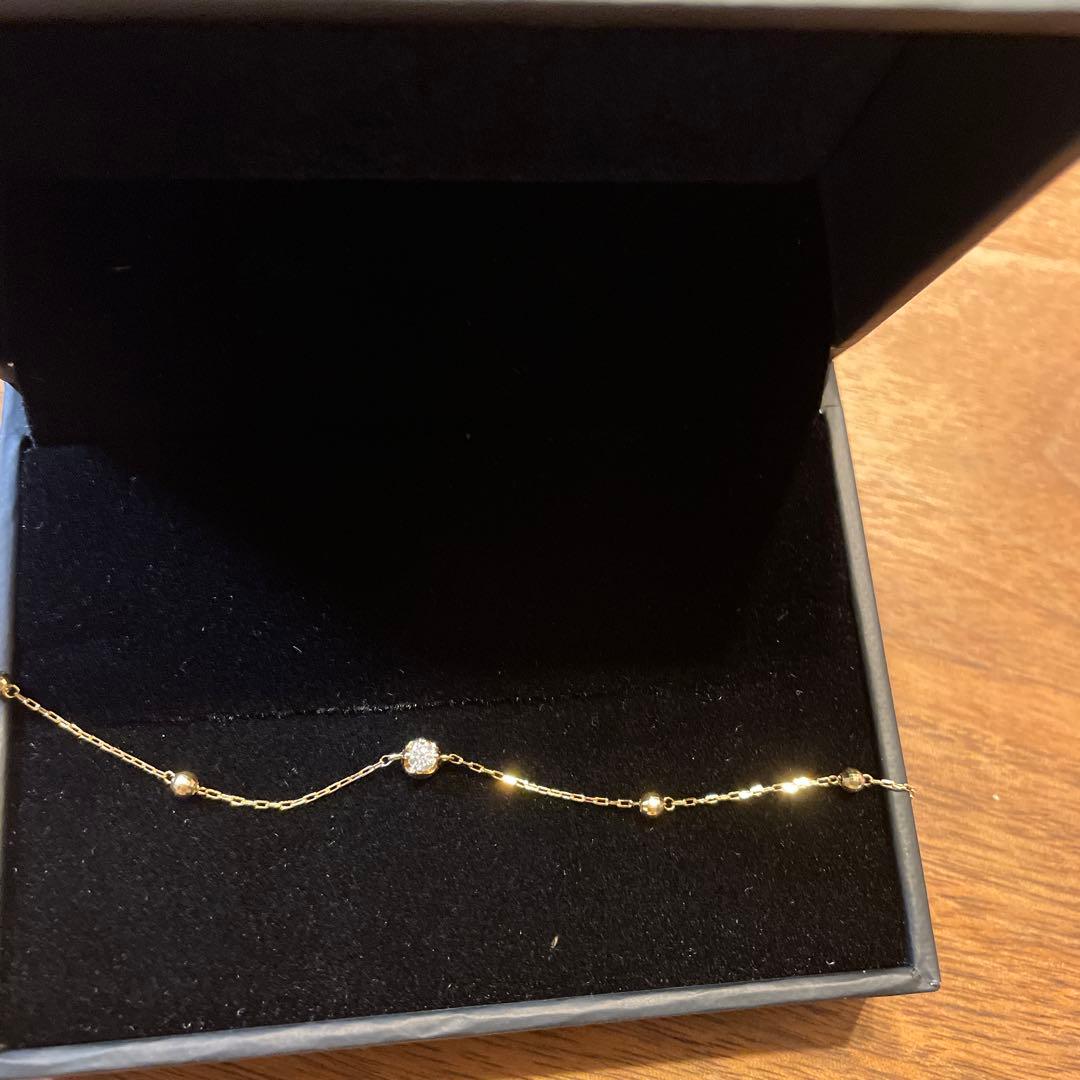 festaria K18YG ダイヤモンド ブレスレット