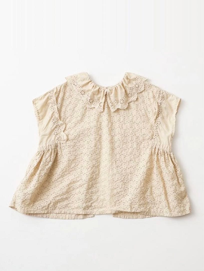 ヴェリテクール　LTD-058 レースカラーノースリーブ