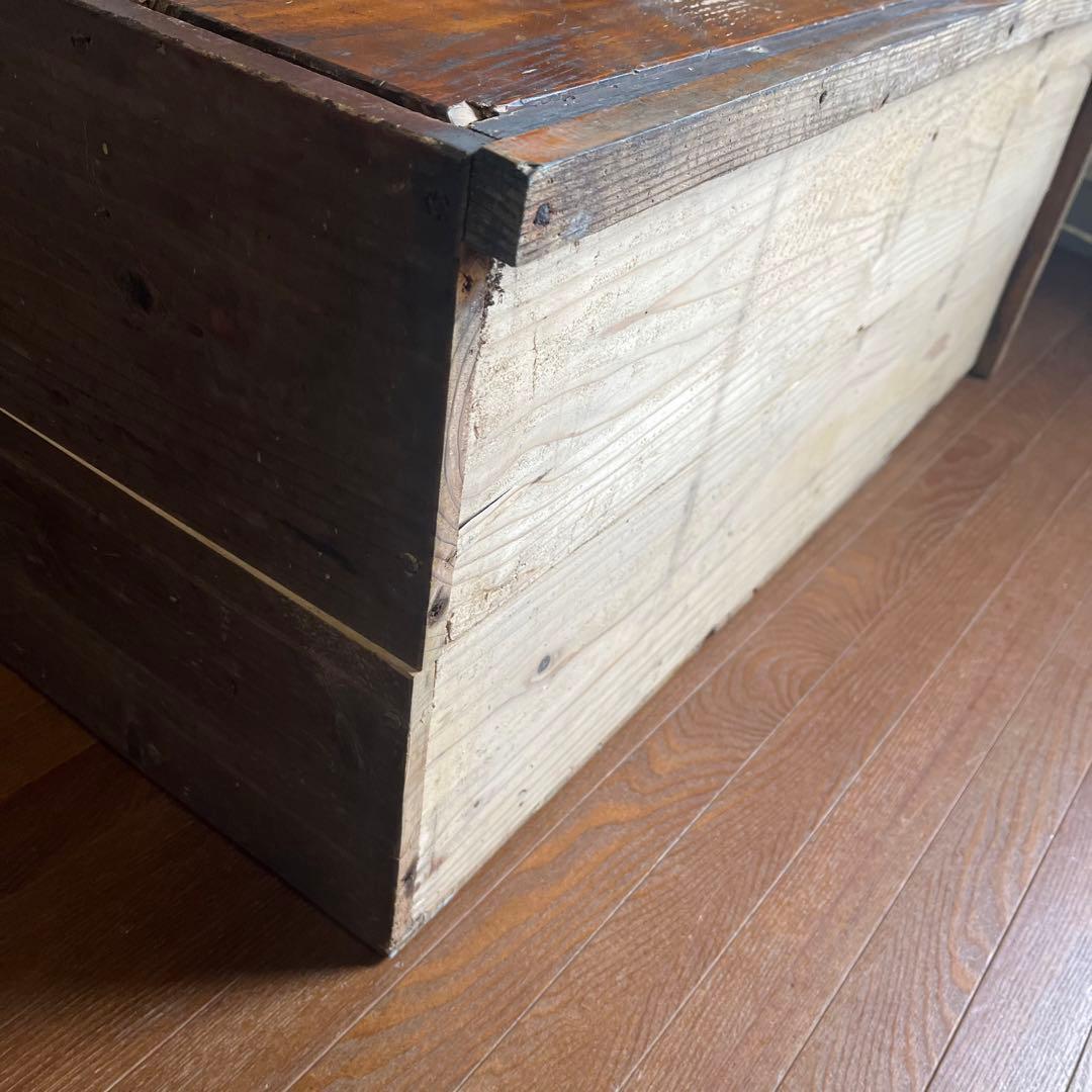 【ジャンク】昭和レトロ 木製 水屋箪笥 小箪笥 引き戸 引き出し 古民家 古家具