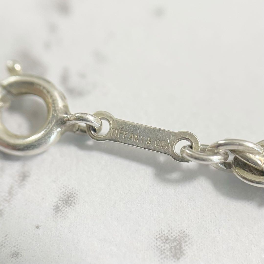 ティファニー TIFFANY ツイストロープ チェーン ブレスレット コンビ