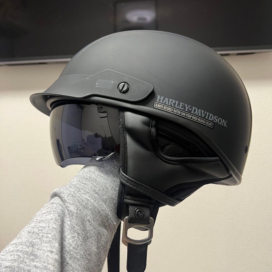 Harley-Davidson 半帽ヘルメット Mサイズ　ハル