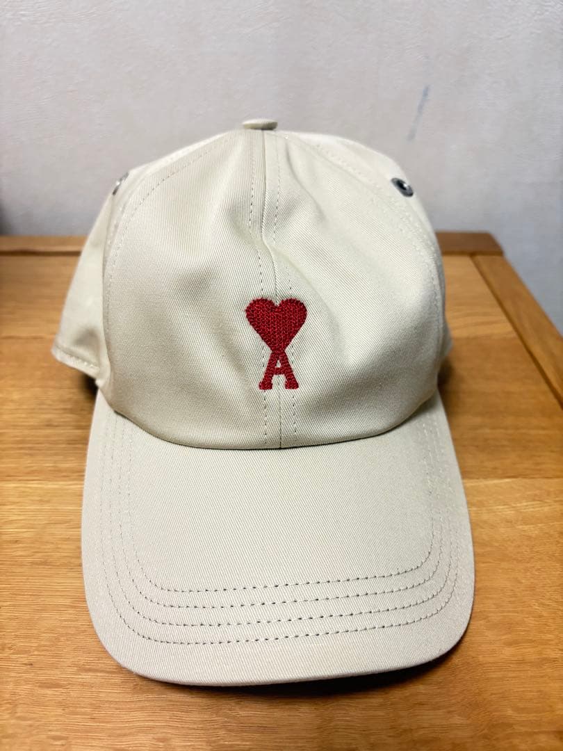 ami paris アミパリス　ベージュキャップ