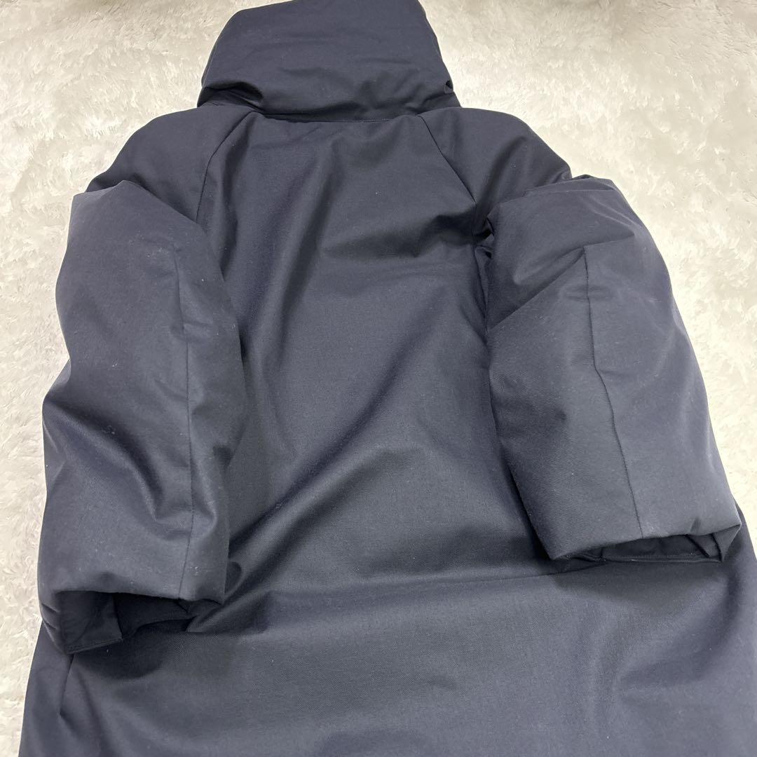 ユニクロ ジルサンダー　UNIQLO +J ハイブリッド　ダウンコート　ネイビー