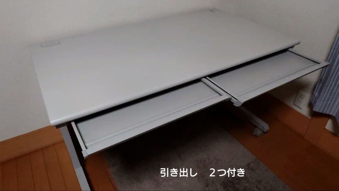 【送料込みです！】 サンワサプライ オフィスデスク 幅120cm 引き出し付き