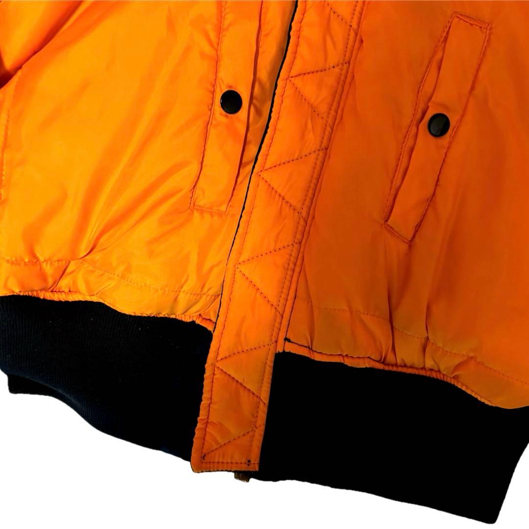 もか　極美品 アルファインダストリーズMA-1 フライト ジャケット 短丈