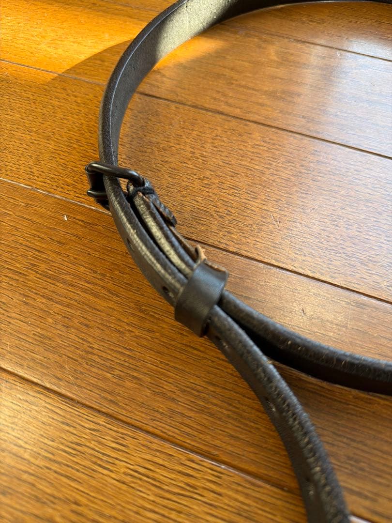 極厚革 Scye By Masterpiece ナローベルト