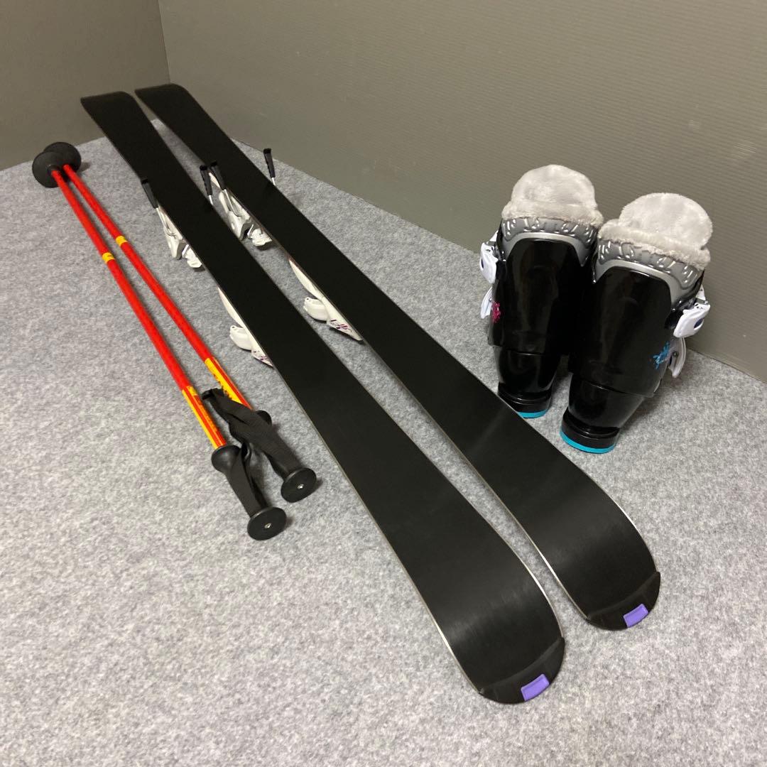 ★メンテナンス済 子供スキーセット　身長120~130cm前後のお子様向け