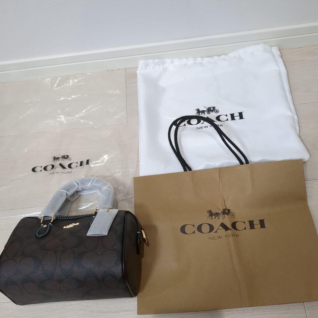 【新品】COACH　CH469　ミニ ローアンクロスボディシグネチャーキャンバス