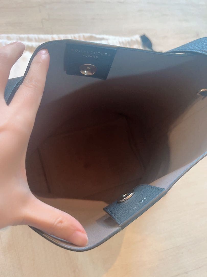 Bonaventura ボナベンチュラ　ミーナ　バケットバックブラック