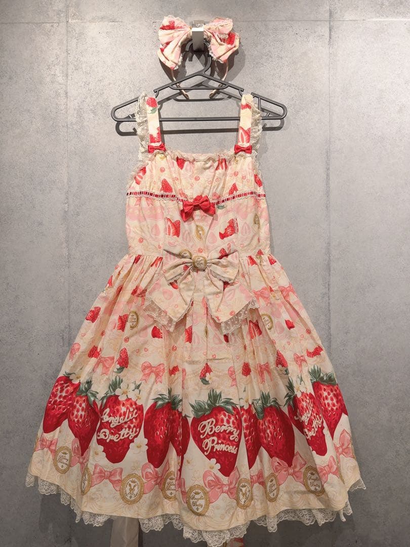 Melty Berry Princess JSKカチューシャセット シロ・ピンク