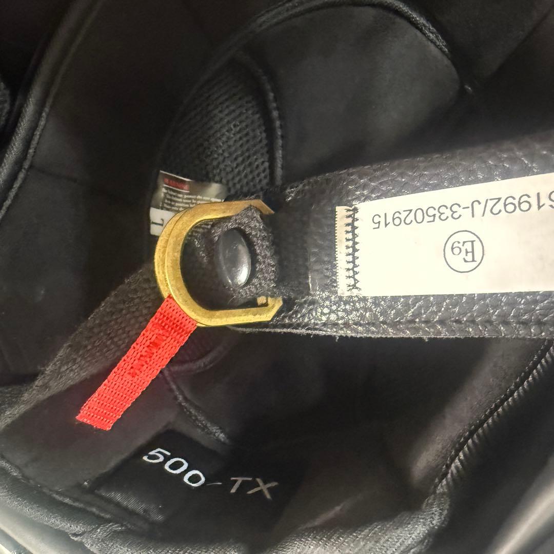 極小帽体　500-TX ジェットヘルメット 【装飾品】 ブラック　Lサイズ